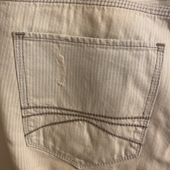 Express Rocco Slim Fit Straight Leg Denim Jeans Size 34x32 - Picture 9 of 12